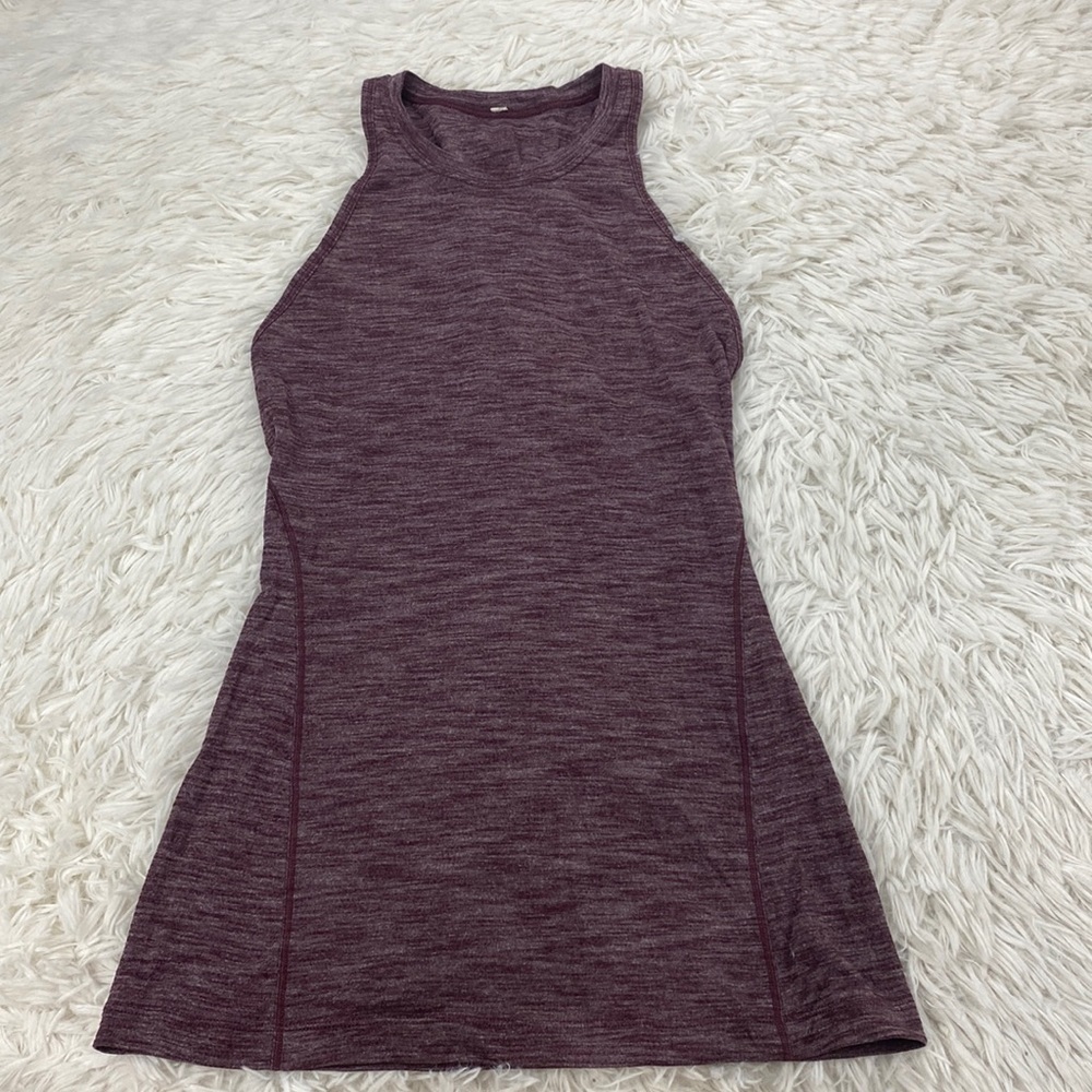 Lululemon &go Everywhere Tank Heathered Bordeaux Drama
